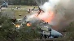 В Сирии разбился российский Ка-52 В Сирии разбился российский Ка-52