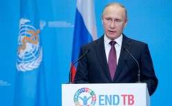 Путин призвал страны объединиться в борьбе с туберкулёзом Путин призвал страны объединиться в борьбе с туберкулёзом