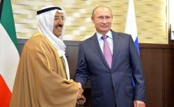 Путин встретился с эмиром Кувейта
