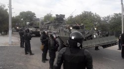 В Молдавию прибыла военная колонна США