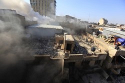 В Багдаде взорвали «зеленую зону» В Багдаде взорвали «зеленую зону»