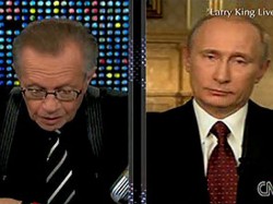 Путин дал интервью Ларри Кингу Путин дал интервью Ларри Кингу