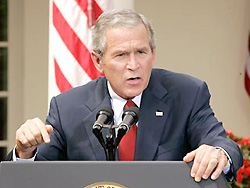Буш может уйти раньше срока