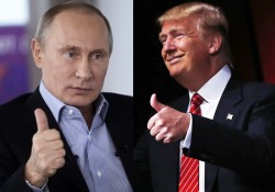 Трамп заявил о желании поладить с Путиным Трамп заявил о желании поладить с Путиным