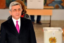 Армения выбрала президента Армения выбрала президента