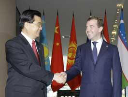 Медведев встретится с председателем КНР