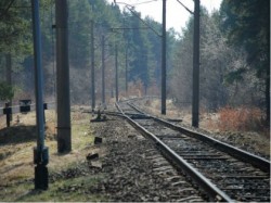 В Донецкой области подорвали поезд РЖД В Донецкой области подорвали поезд РЖД