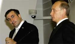 Саакашвили свалил все свои беды на Россию Саакашвили свалил все свои беды на Россию