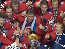 Российские хоккеисты выиграли Чемпионат мира