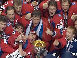 Российские хоккеисты выиграли Чемпионат мира Российские хоккеисты выиграли Чемпионат мира