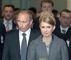 Тимошенко договорилась с Путиным о газе