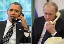 Обама позвонил Путину Обама позвонил Путину