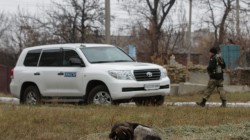 Патруль ОБСЕ попал под обстрел в Донбассе Патруль ОБСЕ попал под обстрел в Донбассе