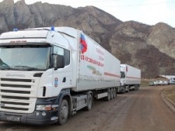 Гуманитарный конвой в Косово разблокирован Гуманитарный конвой в Косово разблокирован
