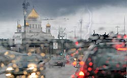 Москву накроет ливнями Москву накроет ливнями