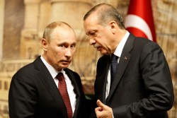 Эрдоган назвал Путина другом