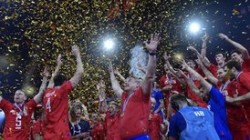 Российские волейболисты выиграли ЧЕ Российские волейболисты выиграли ЧЕ