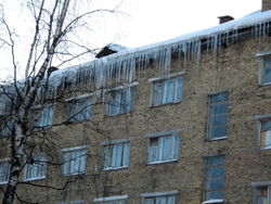 В Москве тает лед