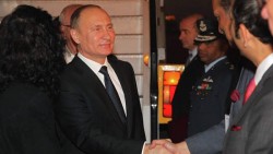 Путин прибыл в Индию Путин прибыл в Индию
