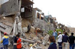 Землетрясение обесточило Чили