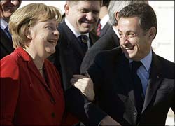 Саркози и Меркель создадут новый союз