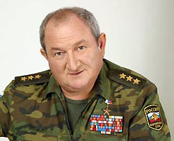 В погибшем самолете был генерал Трошев