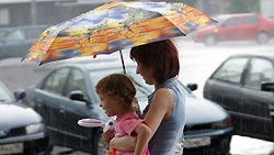 Дожди очистят столичный воздух Дожди очистят столичный воздух