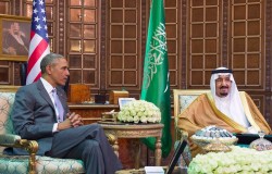 Обаму холодно встретили в Саудовской Аравии