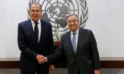 Глава МИД РФ встретился с генсеком ООН Глава МИД РФ встретился с генсеком ООН