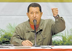 Чавес поддержал Россию на Кавказе