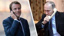 Путин и Макрон обсудили работу экспертов ОЗХО в Сирии Путин и Макрон обсудили работу экспертов ОЗХО в Сирии