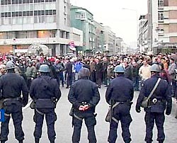 В Белграде произошел взрыв В Белграде произошел взрыв