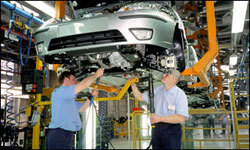 Российский завод Ford запустил конвейер Российский завод Ford запустил конвейер