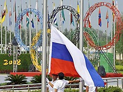 Путин поручил олимпийцам победить Путин поручил олимпийцам победить
