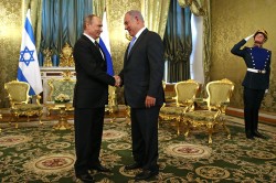 Путин встретился с Нетаньяху