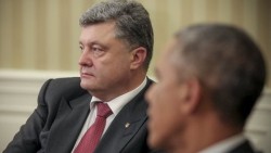 Порошенко поблагодарил Обаму за поддержку Порошенко поблагодарил Обаму за поддержку