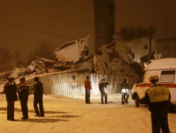 В Таганроге рухнул дом В Таганроге рухнул дом