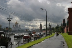 Столица попала в грозу