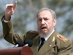 Кастро поддержал Россию Кастро поддержал Россию