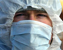 Свиной грипп попадает в Россию по воздуху