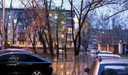 На севере Москвы - потоп