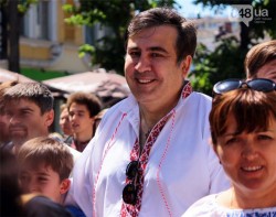 Саакашвили взялся за «незалежную» Саакашвили взялся за «незалежную»