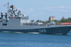 В Севастополь прибыл новейший фрегат ВМФ РФ