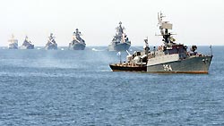 Корабли ВМФ России вошли в абхазские воды