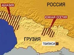 Южная Осетия отгораживается от Грузии Южная Осетия отгораживается от Грузии