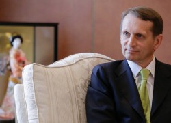 Нарышкин призвал Японию отказаться от санкций Нарышкин призвал Японию отказаться от санкций