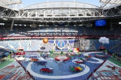 Президент FIFA назвал организацию Кубка Конфедераций прекрасной Президент FIFA назвал организацию Кубка Конфедераций прекрасной