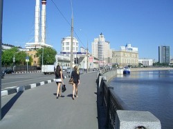 Солнце нагревает Москву