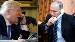 Трамп поздравил Путина с победой на выборах Трамп поздравил Путина с победой на выборах