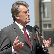 Ющенко знает свой долг перед Россией